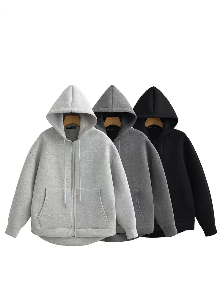 The London Zipper Hoodie